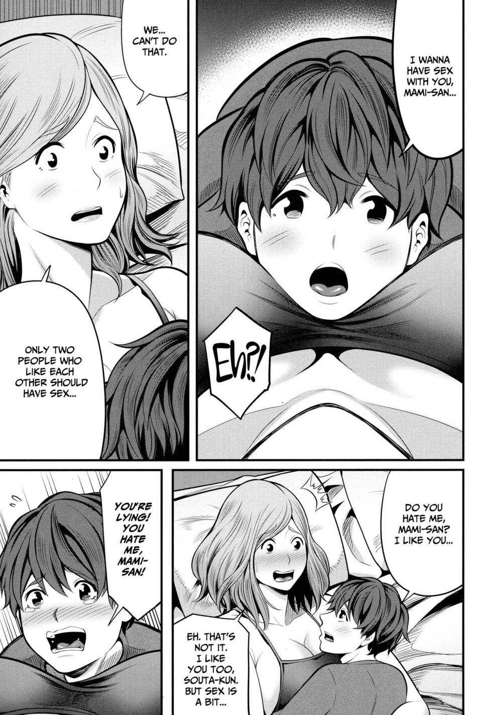 Hentai Manga Comic-Together With Mom-Chapter 1-21